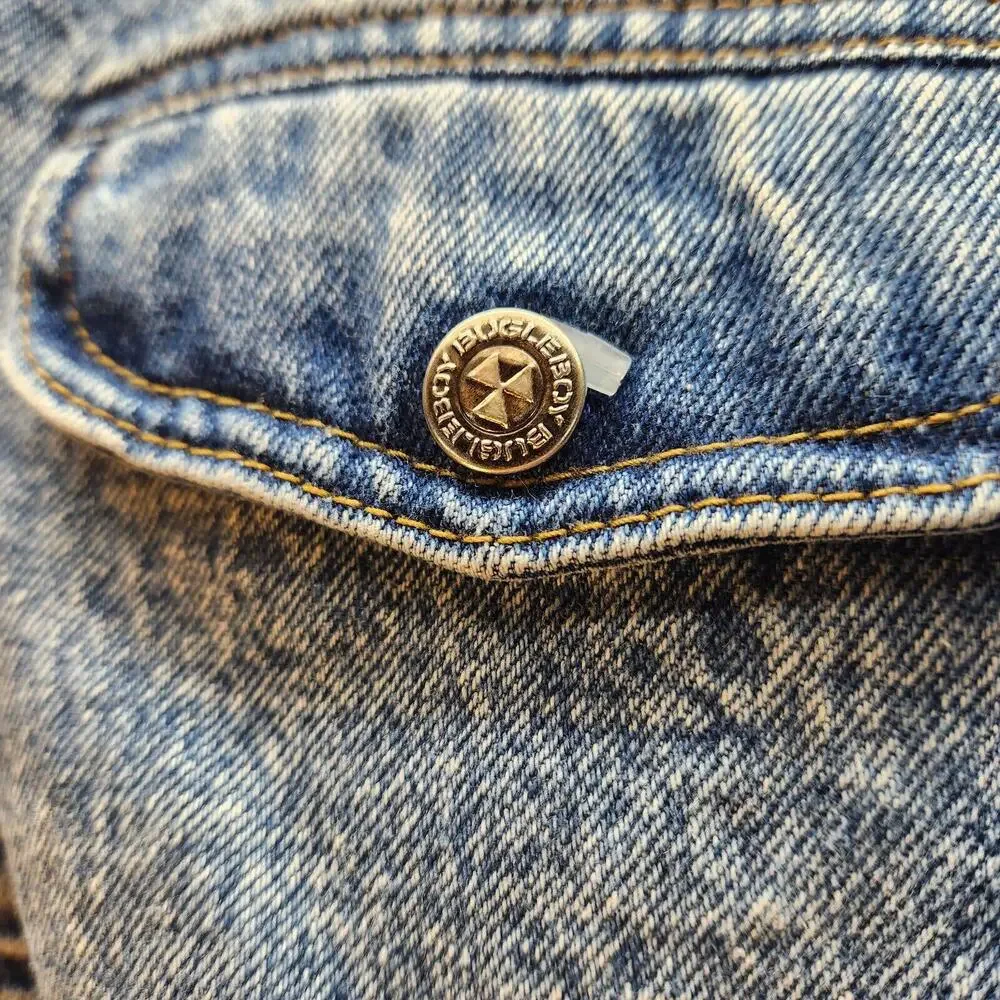 Vintage Rare Bugle Boy Toxic Alert Acid Washed Jeans Size‎ 30x32